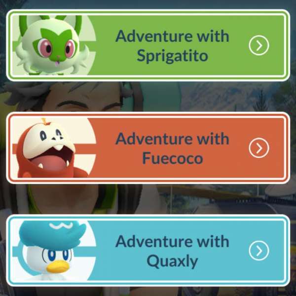 Pokémon Go - Палдейское приключение, награды и лучистый выбор пути