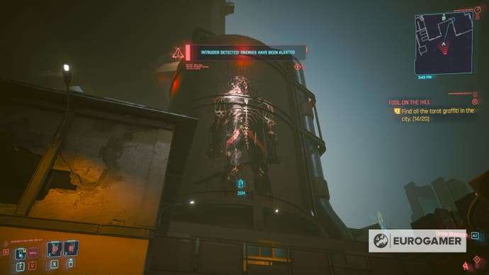 Cyberpunk 2077 Tarot Card locations for Fool on the Hill explained