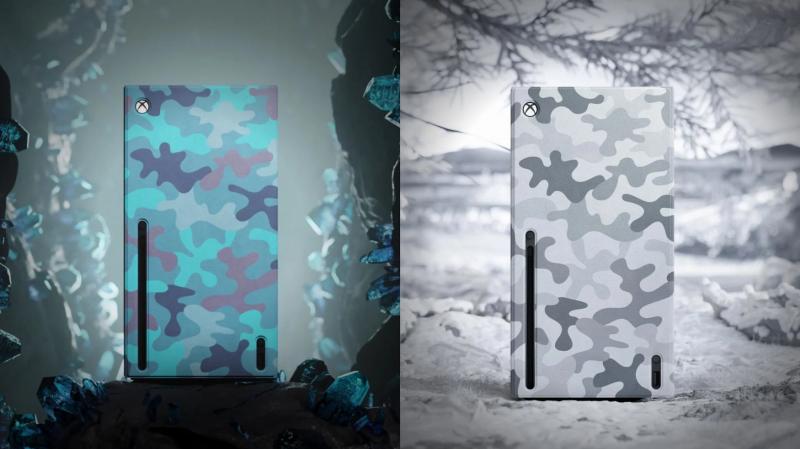 Official Xbox Series X console skins are coming soon, starting with 'Starfield' and camo options