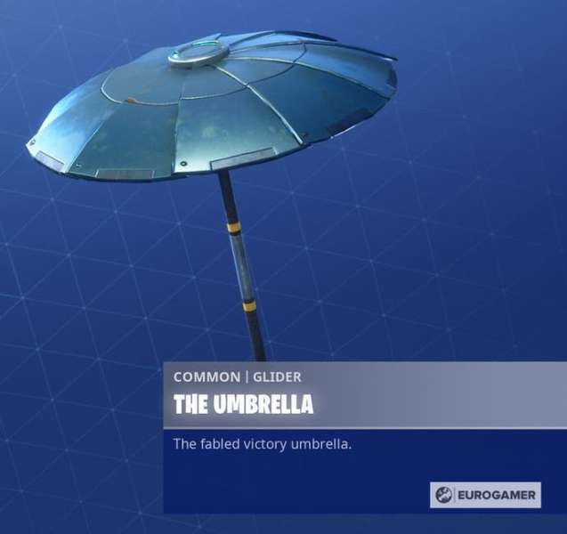 Fortnite new Victory Umbrella, the latest Victory Umbrella in this Fortnite season