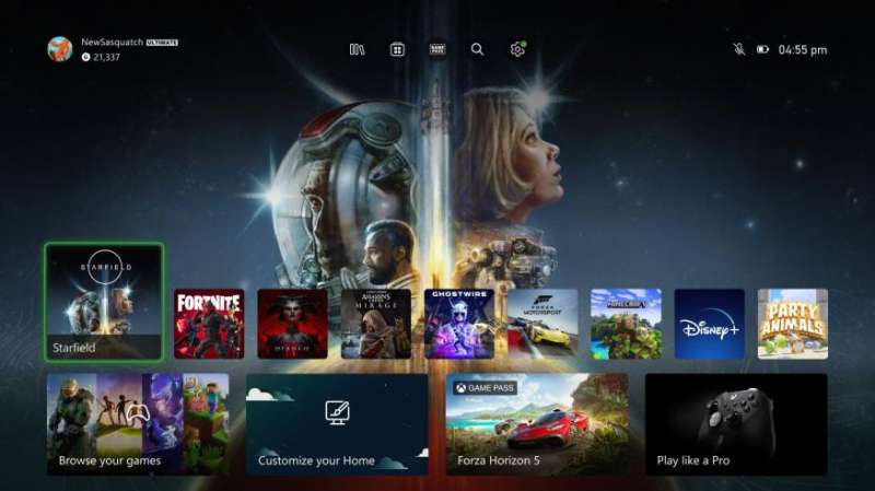 Обновление главного экрана Xbox обеспечивает более быстрый доступ к играм
