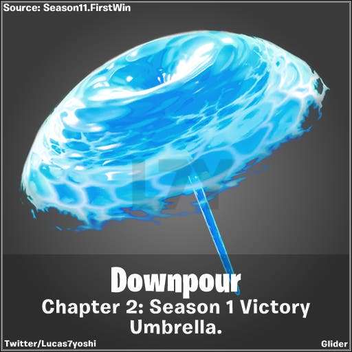 Fortnite new Victory Umbrella, the latest Victory Umbrella in this Fortnite season